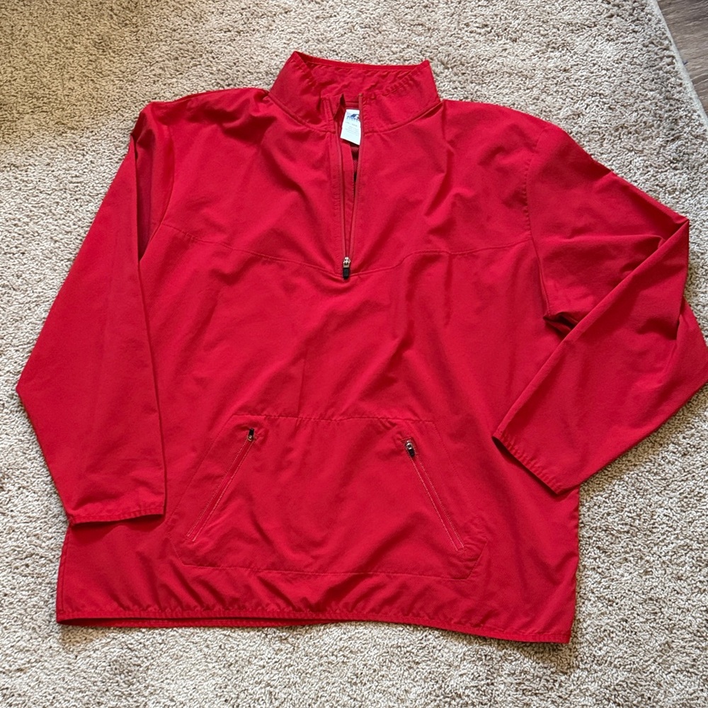 Russell Athletic Red Pullover Hoodie